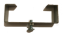 Picture of 4 Clinch-It Stainless-Steel Brackets for 4" Concrete Fence Posts with fixing screw bolts